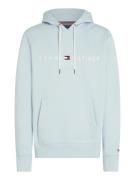 Tommy Hilfiger Hoodie Tommy Logo Blauw heren