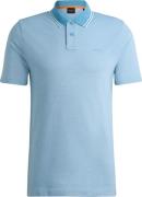 Boss Orange Polo Oxford New Blauw heren