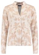 Bloomings Vest Stand Up Beige dames