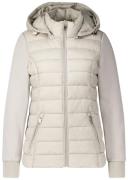 Covered Jas Sophia Beige dames