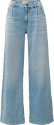 Yaya Jeans w. pleats - L34 Blauw dames