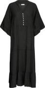 Sorbet SB Fonnatella long  dress Zwart dames
