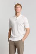 No Excess Polo Pullover Wit heren