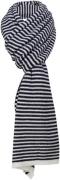 Bomont Cassy stripe Sjaal Blauw dames