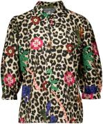 Geisha Blouse Bruin dames