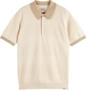 Scotch & Soda Polo Tone On Tone Kaki heren
