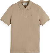 Scotch & Soda Polo Seasonal Core Blauw heren