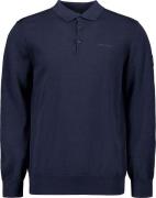Airforce Polo Longsleeve Blauw heren