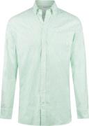 McGregor Overhemd Oxford Kleine Streep Groen heren