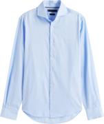 Tommy Hilfiger Overhemd Royal Oxford Blauw heren