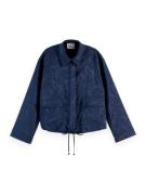 Scotch & Soda Blouse Utility Blauw dames