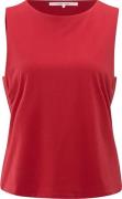 Yaya Top met gehaakte mouwdetails Rood dames