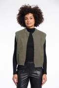 Rino & Pelle Gilet Elona Groen dames