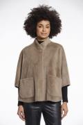 Rino & Pelle Cape Dewi Bruin dames
