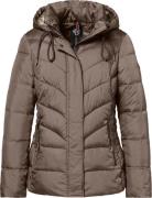 District Gewatteerde Jas Montana Waterafstotend Taupe dames