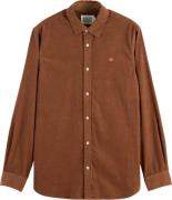Scotch & Soda Overhemd  Bruin heren