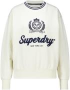 Superdry Sweater Country Club Off White dames