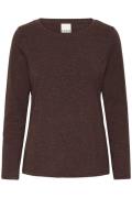 Ichi Longsleeve Rebel Bruin dames