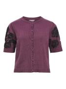 Object Vest Jane Paars dames