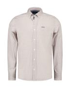 NZA Overhemd Bordeaux Rood heren