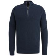 Vanguard Half zip collar gentleman's deal c Navy heren