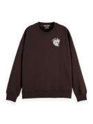 Scotch & Soda Sweater Artwork Bruin dames