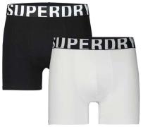 Superdry Boxers Duopak Wit heren
