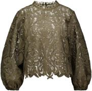 Summum Blouse Lace Army dames
