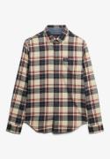 Superdry Overhemd Lumberjack Off White heren