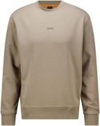 Boss Orange Sweater Wesmallcrew Beige heren