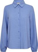 Freequent Blouse Shine Blauw dames