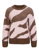 Object Gebreide Pullover Leylo Bruin dames