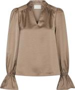Neo Noir Blouse Amara  Taupe dames