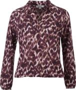 Enjoy Blazer Cosy Bordeaux Rood dames