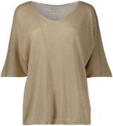 Bomont Glitter Top Beige dames