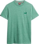 Superdry T-shirt Lime heren