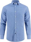 A Fish Named Fred Overhemd Corduroy Blauw heren