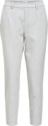 Object Pantalon Lisa Slim Grijs dames