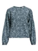 Object Blouse Alanna Petrol dames