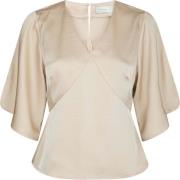 Neo Noir Top Remana Beige dames