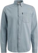 Pme Legend Overhemd van Denim met stitching details Jeans Light heren