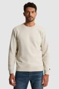 Cast Iron Sweater Relaxed fit Crème heren