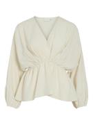 Vila Blouse Selia Beige dames