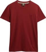Superdry T-shirt Bordeaux Rood heren