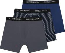 Scotch & Soda Boxershorts 3-Pack Grijs heren
