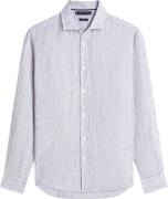 Tommy Hilfiger Overhemd Linnen Blauw heren