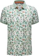 A Fish Named Fred Polo Floral Groen heren
