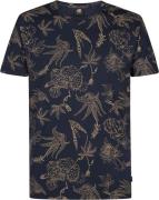 Petrol T-Shirt  Navy heren