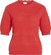 Vila Top Milos Pointelle Roze dames