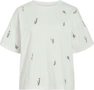 Vila T-shirt Monie  Crème dames